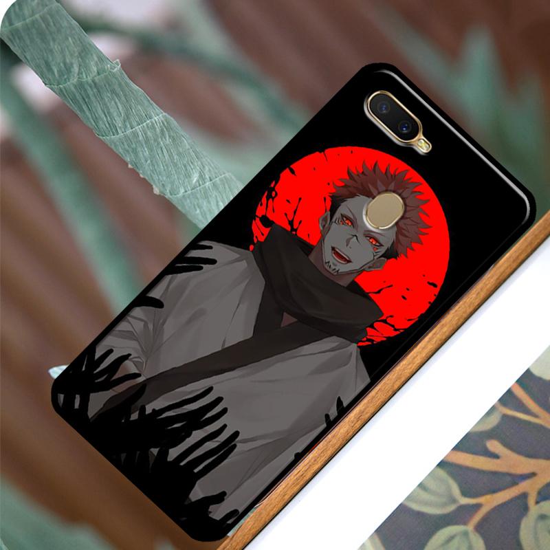 Anime Jujutsu Kaisen Ryomen Sukuna För OPPO A5 A9 A31 A53 2020 Fodral Skydd För OPPO A52 A72 A15 A1K A3S A5S A53S A54 A94 A74