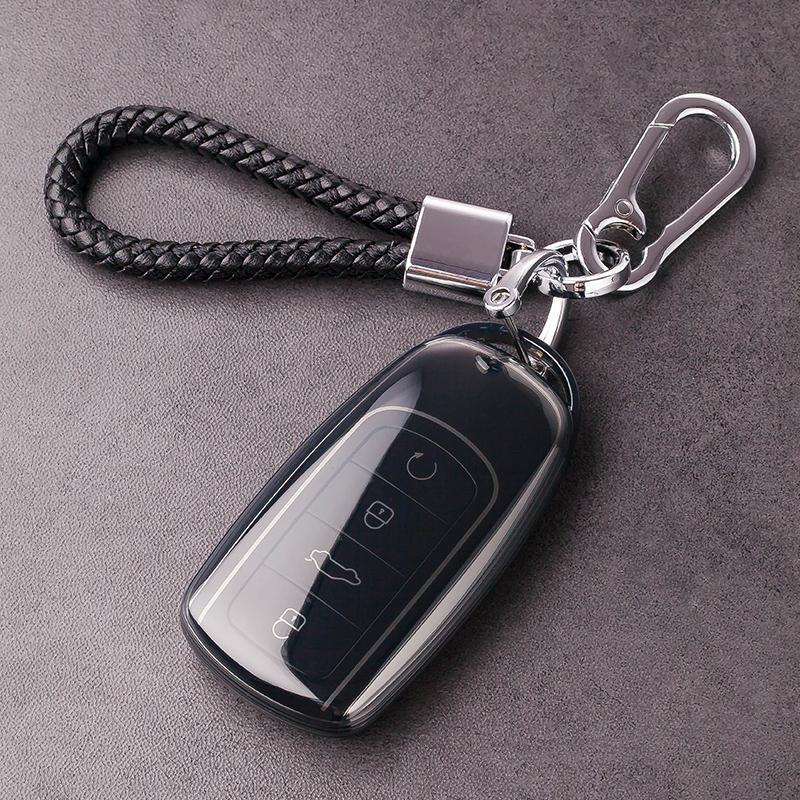 Tpu Soft Key Cover Key Shell For Chery Tiggo 7 4 8 Pro Jaecoo J7 J6 J8 Omoda 5 9 C5 C9 E5 Ebro S800 S700 Phev Protective Shell