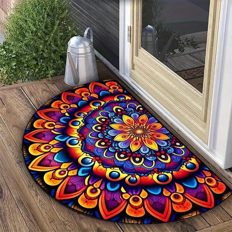 Modern Minimalist Diatomaceous Earth Doormat With Washable Printing For Bathroom And Entryway Use