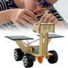 DIY Electric Solar Energy Car Model Educational Students Science Experiment Toy Set(Solar Energy