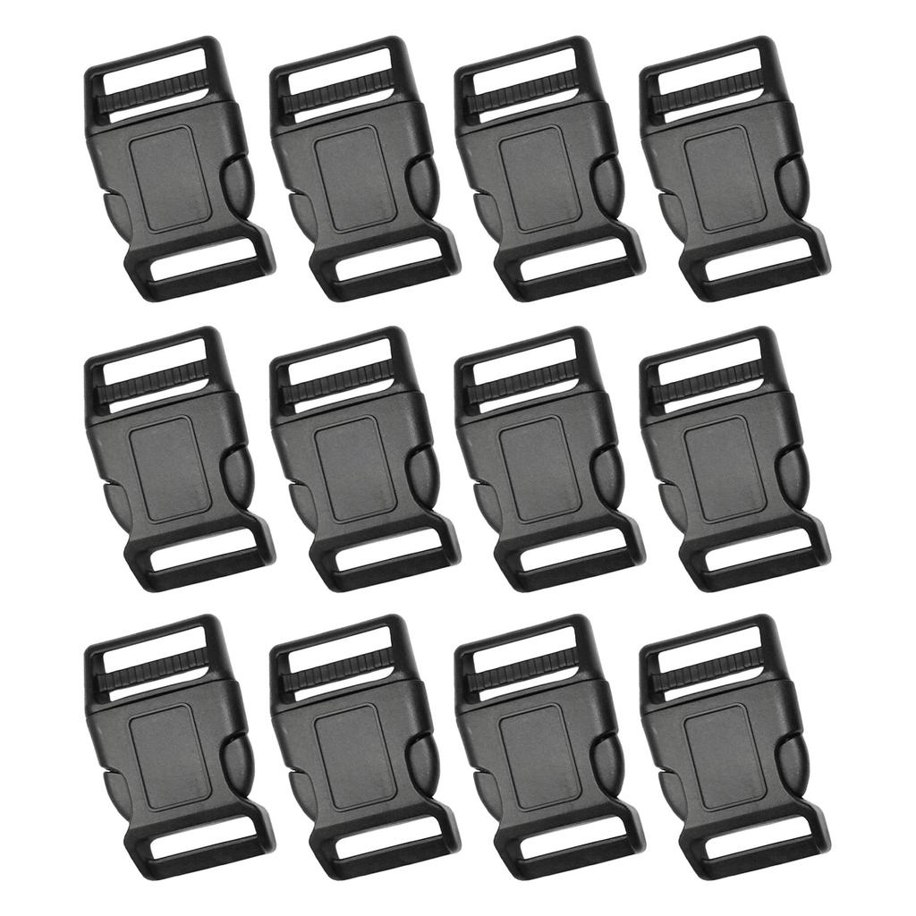 Side Release Buckles Adjustable Plastic Buckle Clips Convenient Plastic Belt Buckle Secure Fastening
