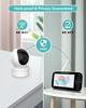 SM43C Wireless Baby Monitor with Night Vision, Lullaby, Intercom, and Temperature Detection