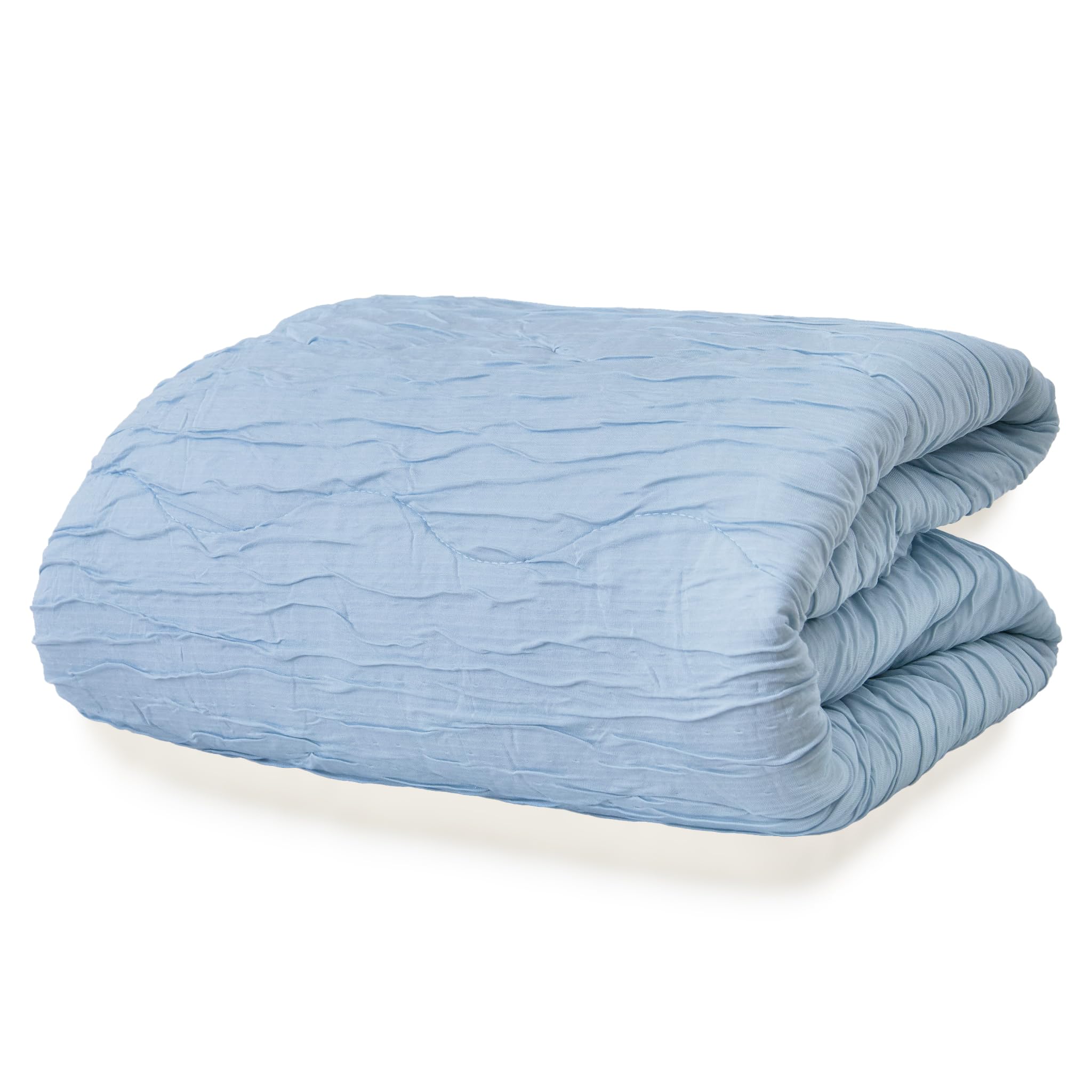 

Teijin Cool к Потоку Воздуха Кондиционера Прохладное Голубое Одеяло, На ощупь, Дышащее, Двустороннее, Летнее, Защита, Стеганое, Серия, Односпальное, синий