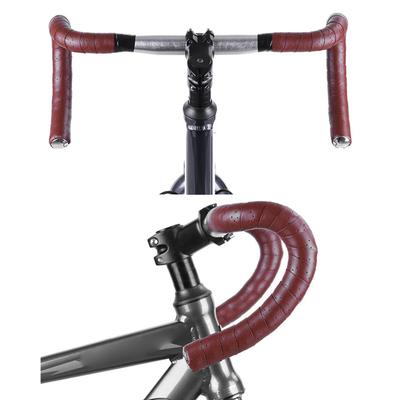 Fahrrad Lenkergriffe PU EVA Stabiler Griff Schnelltrocknend Schweißabsorbierend Komfortables Lenkerband für Rennrad Rennrad Lenkerband