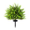 Artificial Pine Topiary Realistic Faux Pine Bushes Artificial Greenery with Spike Christmas Topiary