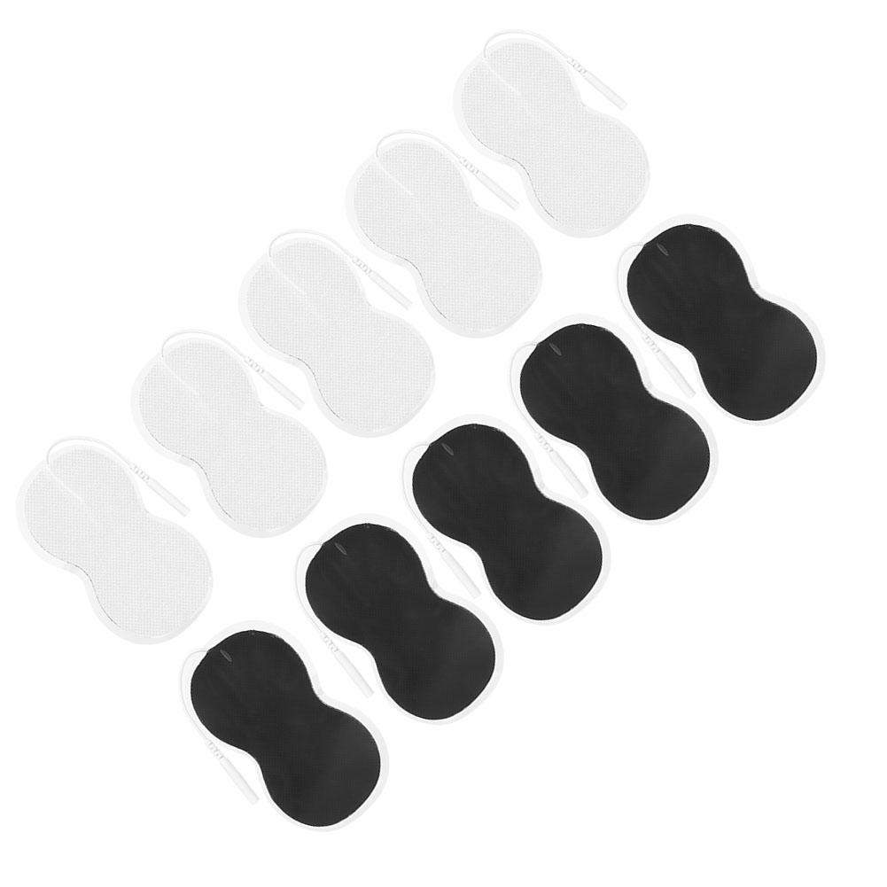 

10Pcs 2mm 8 Shape Electrode Pads Patch for TENS Massager Physiotherapy Machine