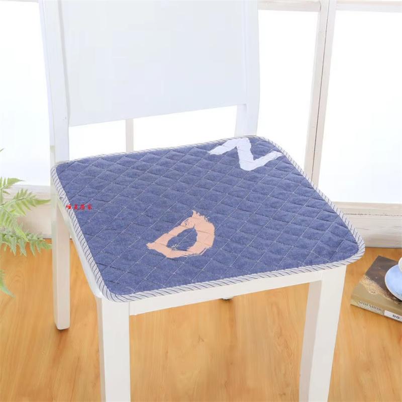 Pastoral Floral Dining Chair Cushions Four Season Universal Chair Seat Mat Office Student Chair Cushions Home Stool Seat Pads