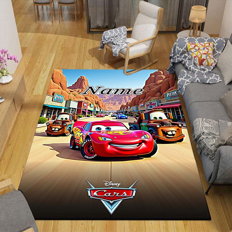 Custom 1Pc Cars Movie Poster Theme Rug Office Carpet Indoor Outdoor Entrance Doormat Nonslip Soft And Comfortable Living Room D9169