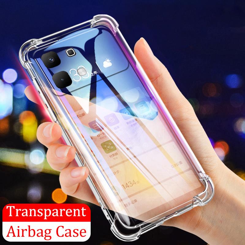 For infinix Note 60 / 60 Pro Case Air Protection Silicone Clear Transparent Shockproof Housing for infinix Note Edge Phone Casing