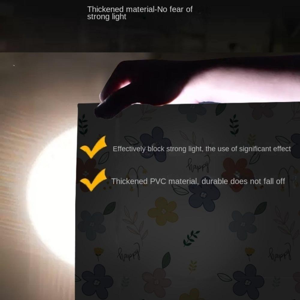 Thickened Blackout Glass Sticker Anti Light Leakage Light Blocking Film  Apartment