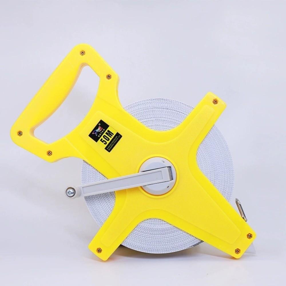 Impact Resistant Open Reel Tape Measure Multi-purpose Distance Measuring Ruler Construction Site
