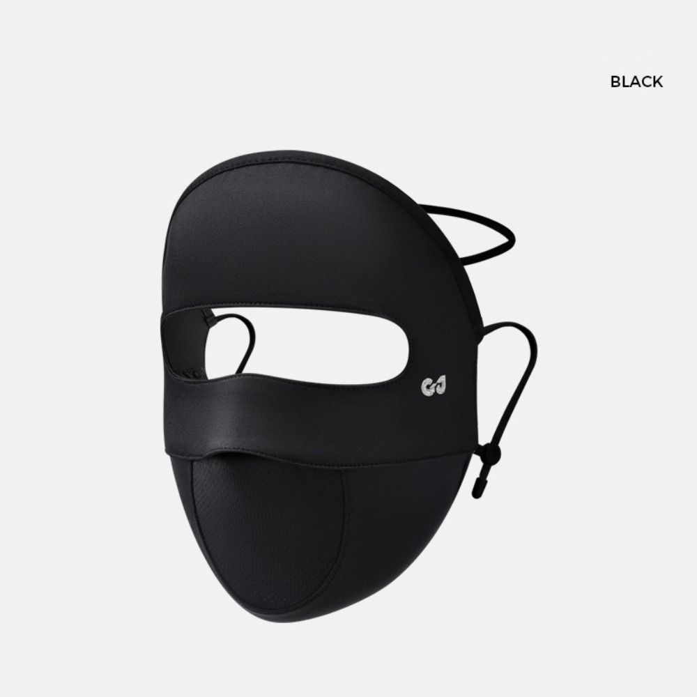 Sunscreen Face Scarf Sunscreen Mask Summer Face Cover Adjustable Ice Silk Mask  Hiking