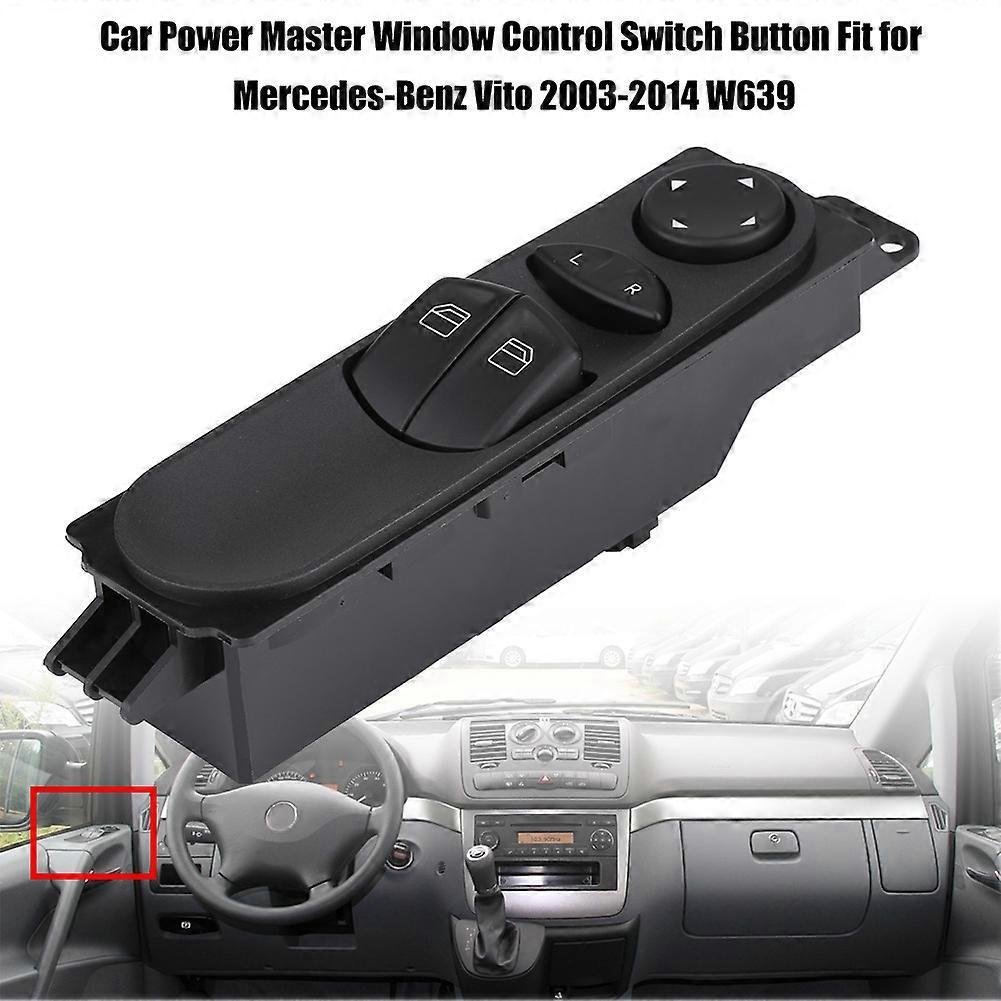 Car Power Master Window Control Switch Button Fit for Mercedes Benz Vito 2003-2014 W639