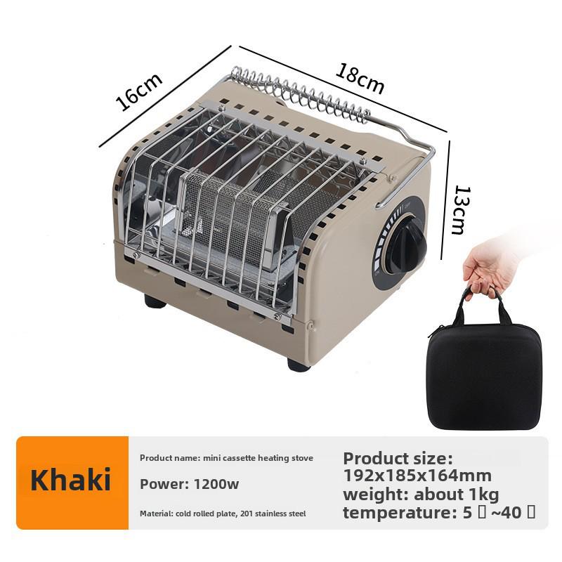 Portable Indoor/Outdoor Butane Gas Heater & Hand Warmer