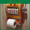 Slot Machine Toilet Paper Holder With Automatic Vending Mechanism For Bathroom Decor