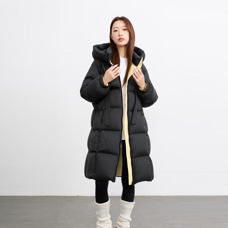 

Sancai 2025 Winter Plus Size Long White Duck Down Jacket XL