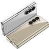 Transparent Electroplated Frame Ultra Thine Hard PC Phone Cover for Samsung Galaxy Z Fold 6 5 Case Z Fold 6 5 Shockproof Covers