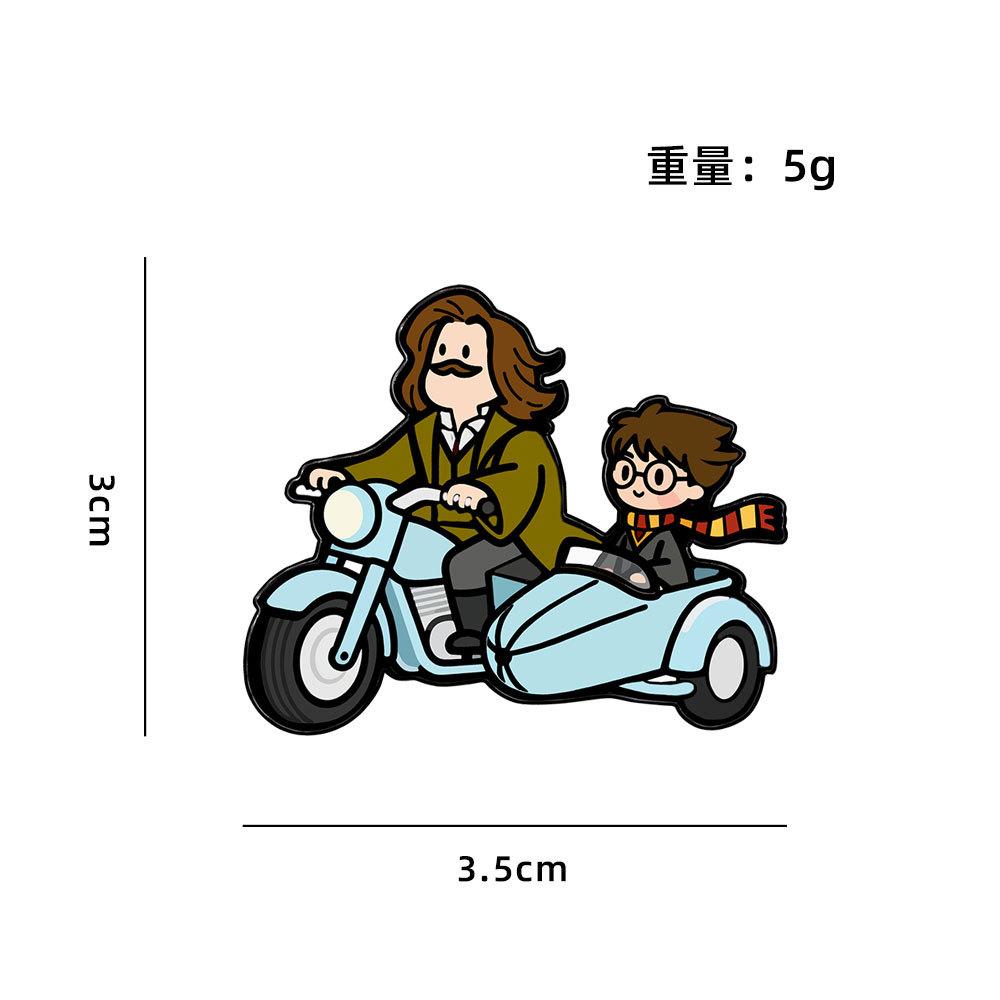 

Animation Brooches for Women Animation Design Porcelain-Coated Brooches Lapel Brooches for Bagpack Metallic Material Badges Trendy Jewelry Accessories