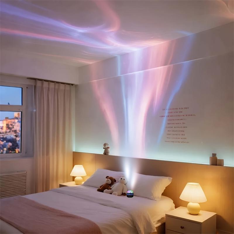 USB nabíjateľný projektor hviezdnej oblohy Galaxy Starlight Stmievateľný svetelný pás na projekciu atmosféry polárnej žiary Diaľkové ovládanie Fantasy téma Dekor