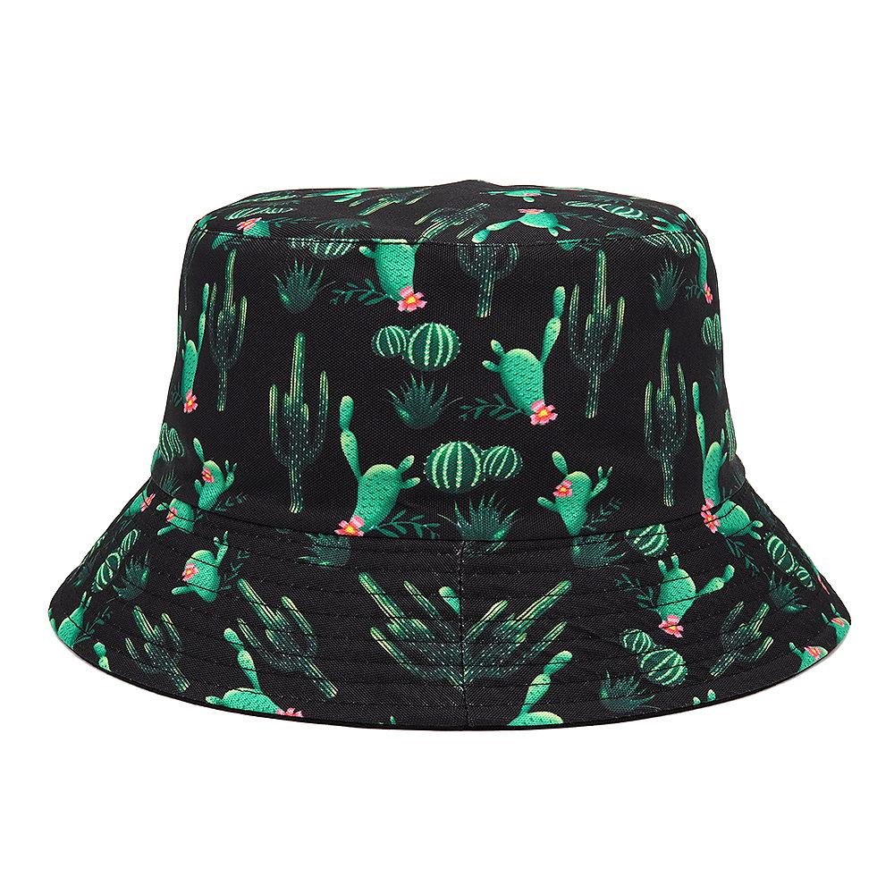 Color Unisex Fishing Cap Fisherman Bucket Hat Adults чёрный
