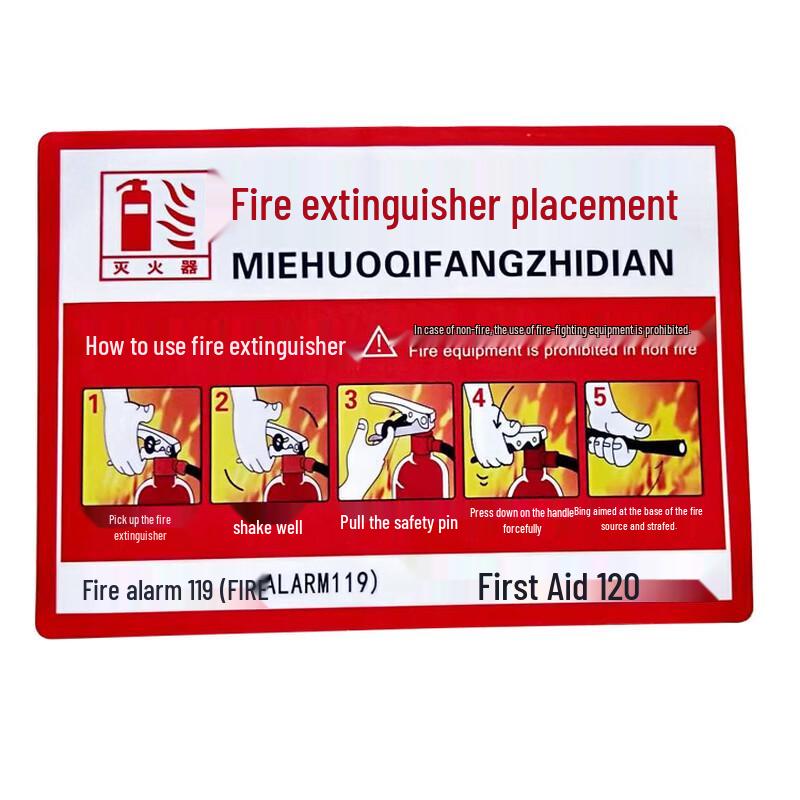 Fire Extinguisher Safety Signage