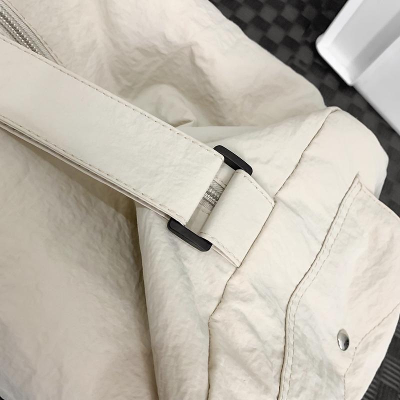 Geantă de nailon Geanta de damă, de culoare solidă, de umăr