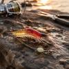 Soft Bait Shrimp Lure 9cm 6g Fishing Lure with Hook Bionic Shrimp Imitation Soft Bait Glow for Predator Fish Fishing