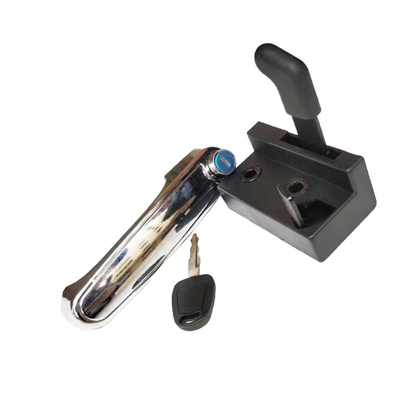 Foe excavator parts Doosan Daewoo DX55/DX60-9-7 cab door lock assembly door lock block outer handle