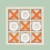 Wooden Tic-Tac-Toe Nine-Grid XO Game: Educational Toy for Children