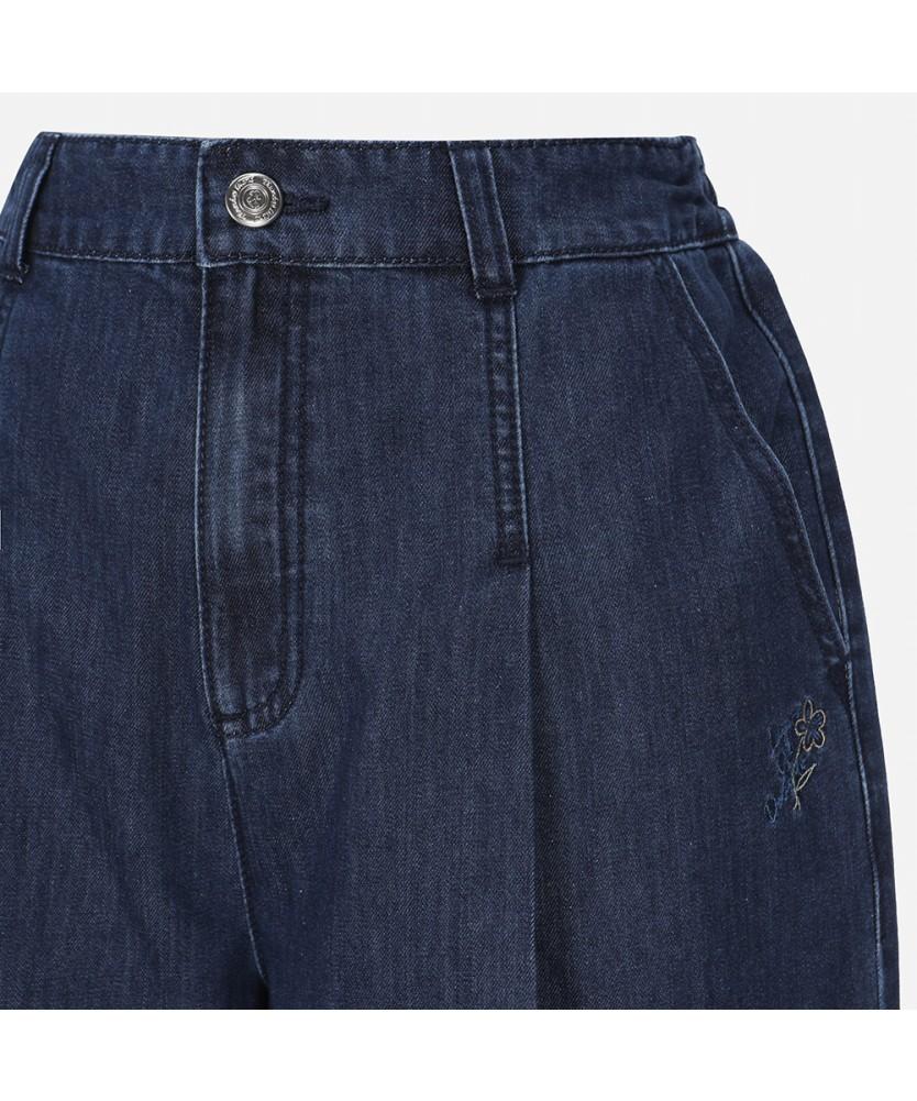 Donnerstagsinsel Indigo Culotte Jeanshose_T264Mje248W