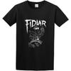 UUS HOMME Men's T-Shirt Feel Soft Fidlar Punk Rock Hand Wash Recommended Black