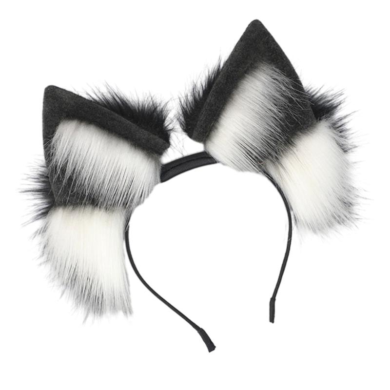 Halloween Cats Ear Hair Hoop Cute Girls Live Broadcast Cosplay Party Headwear