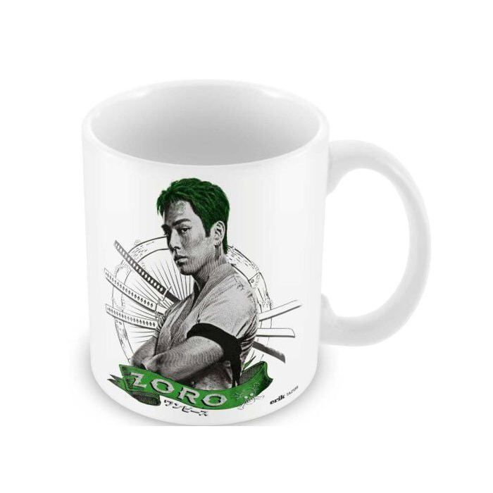 Mug - GRUPO ERIK - ZORO - Céramique - Blanc - Cylindrique