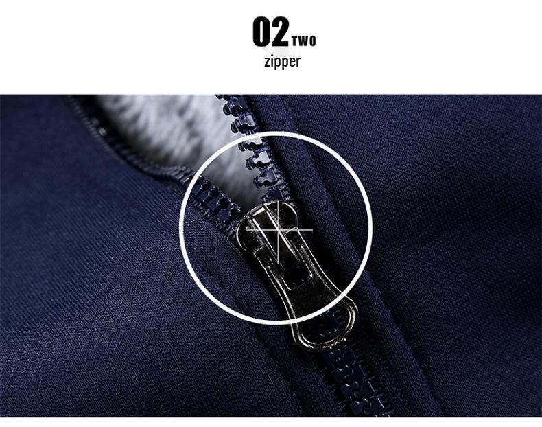 Men's Camouflage Plush Hooded Sweatshirt - Autumn/Winter Korean Style, Plus Size Casual Jacket
