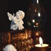 Decorative Peaceful Prayer European Style Desktop Ornaments Sculpture Angel Figurine Flower Fairy