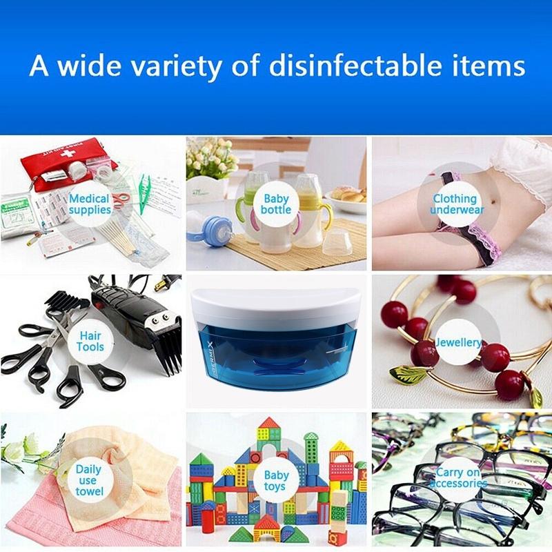 Sterilizer For Nails Art Ultraviolet Light Sterilizer Box Nail Tools UV Disinfection Cabinet Nail Art Tool Sterilizer