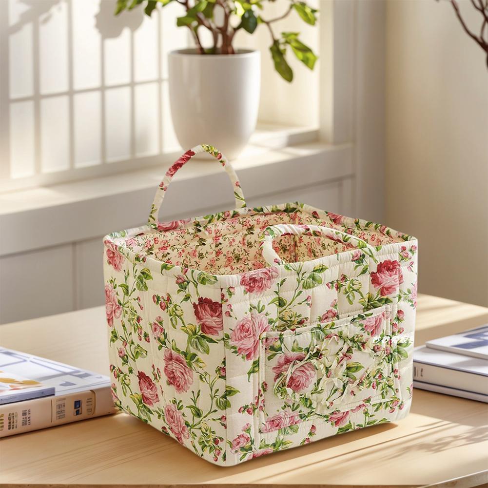 Boho Stoffen Manden voor Organiseren Geweven Touw Opbergmand Multifunctionele Mand voor Bureau Kinderkamer Kantoor Badkamer Boeken