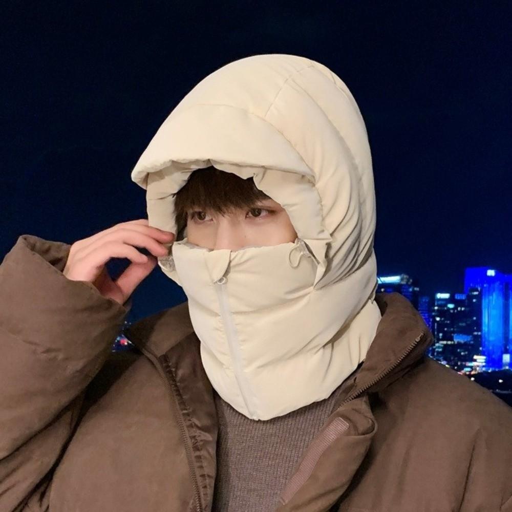 Cold Resistant Warm Scarf Face Mask Keep Warm Lei Feng Hat 3-in-1 Winter Cycling Hat Skiing