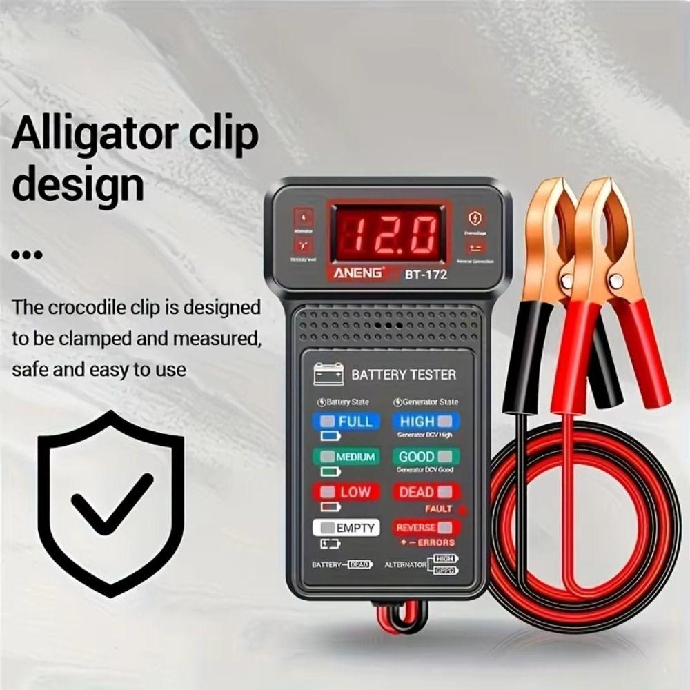 Multifunctional Automotive Battery Analyzer 12V Car Battery Detector  Automotive Repair Tool