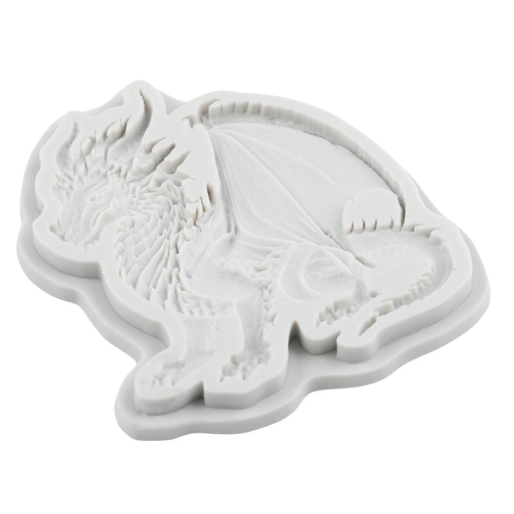 Drachen Silikonformen Drachen Fondantform Kuchen Dekorationswerkzeuge Cupcake Topper Süßigkeiten Schokolade Gumpaste Form