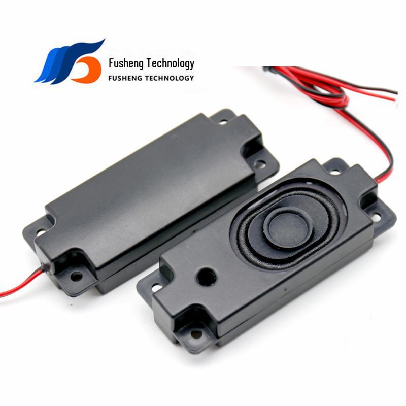 80 x 30 mm 8 Ohm 5W celopapírový vnitřní magnetický reproduktor pro reklamní stroje a rádia