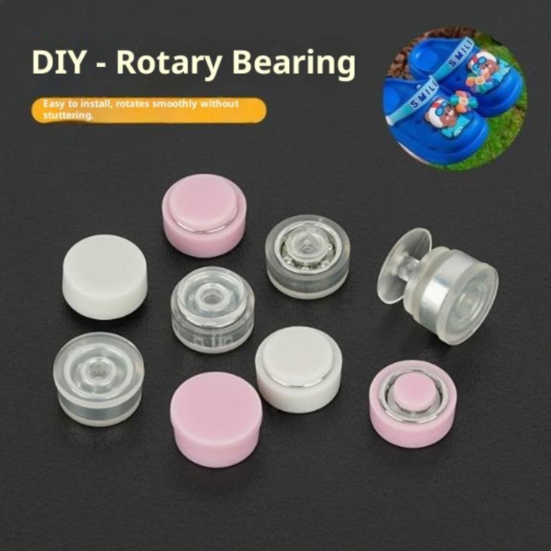 10Pcs 360°Rotation Mini Rotating Bearings Smooth Spin 3 Size Ball Bearing Accessories High Precision Jewelry Making