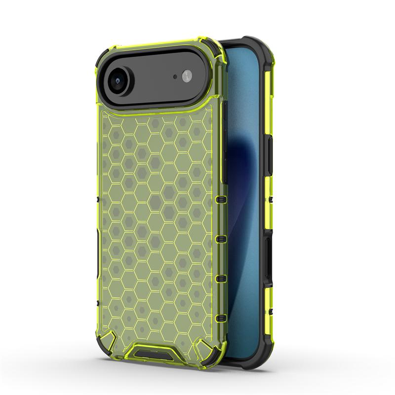 Shockproof Transparent Case For iPhone 17 Air Honeycomb Armor Back Case iPhone 17 Air Case Cover For iPhone 17 Air 17 Pro Max
