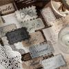 Momo Special Paper Hollow Lace Label Stickers Color Pattern Weave Dream Series Hand Account Materials for DIY Decoration
