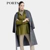 PORTS Women's Wool Cashmere Long Coat
