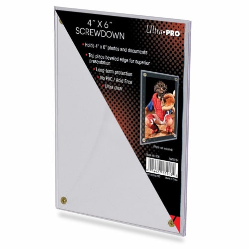 

UltraPro Collectibles Screw-Down 4x6 (#81206)