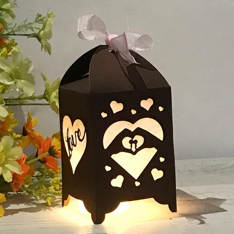 Heart Lantern Metal Cutting Dies DIY Craft Carbon Steel Embossing Template Stencil Scrapbooking for Card Die Cuts Mold