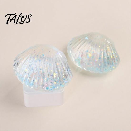 Transparent Shell Toy Clear Squeeze Stress Relief Glitter Sugar Ball Gadget Sensory Soft Decompression Fidget Party Favors Reliever