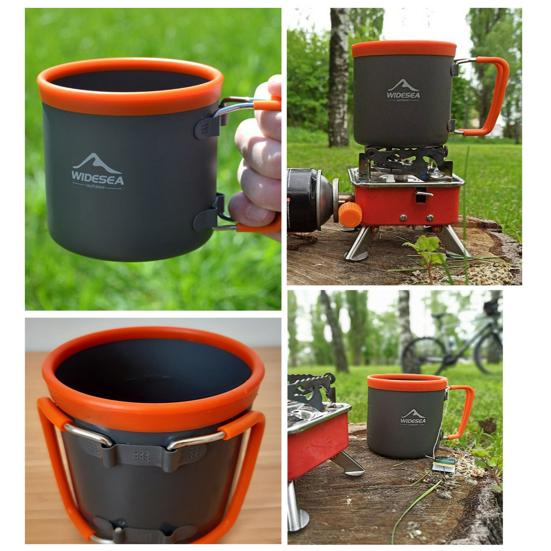 

Yousheng 480 мл чашка для кемпинга, прочный износостойкий пищевой материал, туристическая посуда, чашка для воды для путешественника