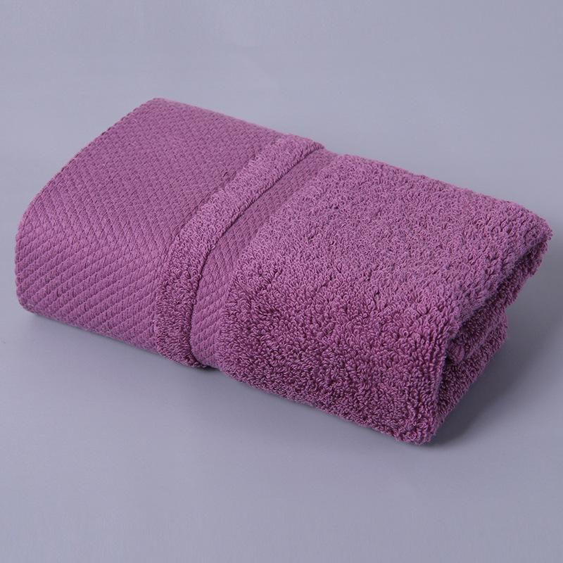 100% A-Grade Antibacterial Cotton Bath Towel - Thick, Soft, Absorbent, Quick-Drying, Adult Size Washcloth